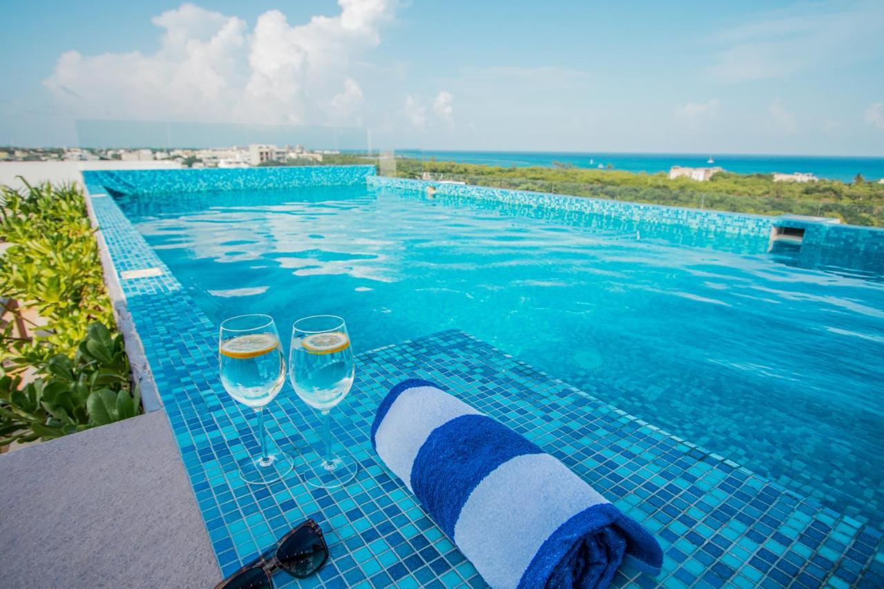 Condos With Ocean View Pool In Av 10 & 60 Street Playa del Carmen Exterior photo