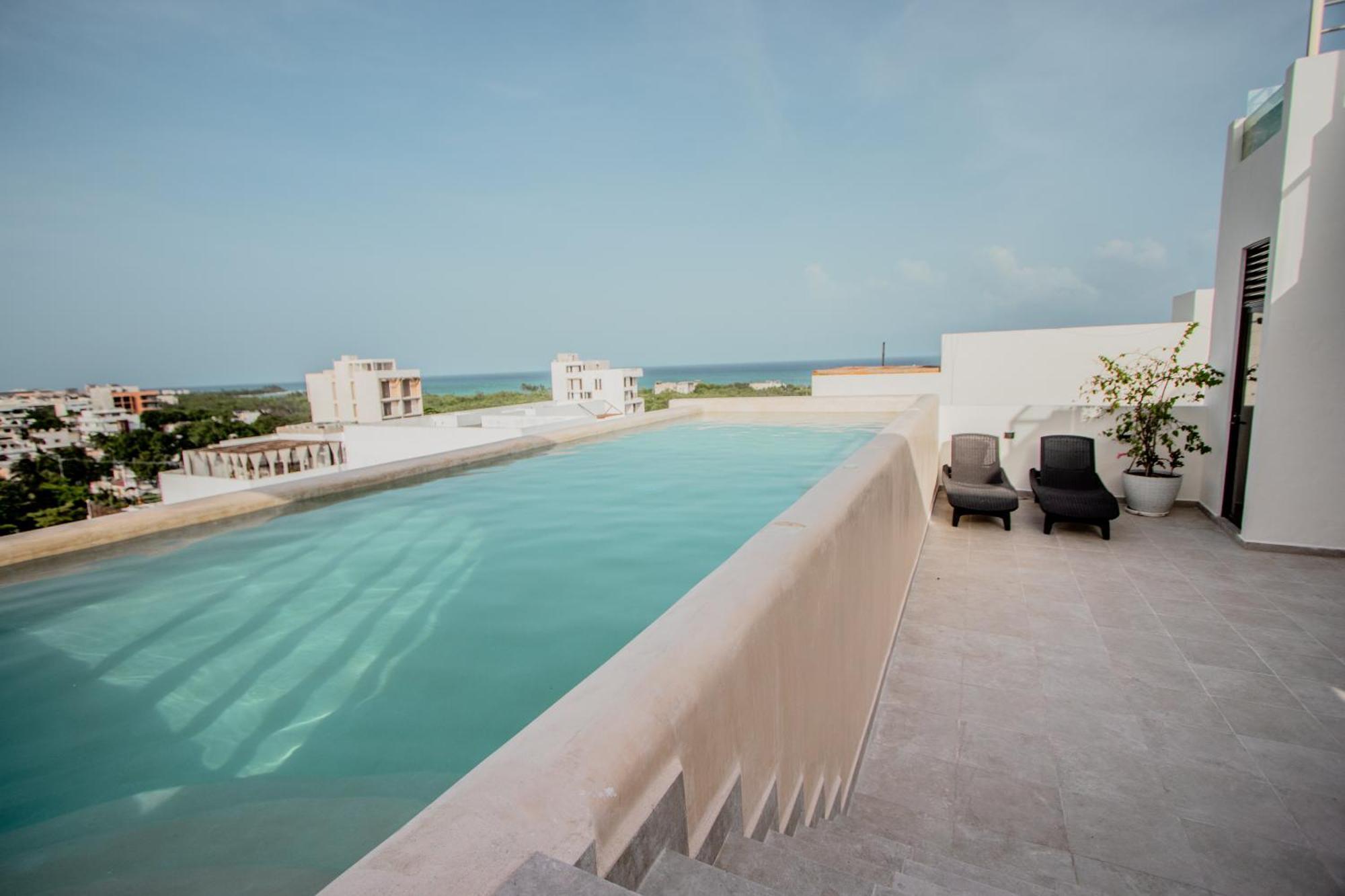 Condos With Ocean View Pool In Av 10 & 60 Street Playa del Carmen Exterior photo