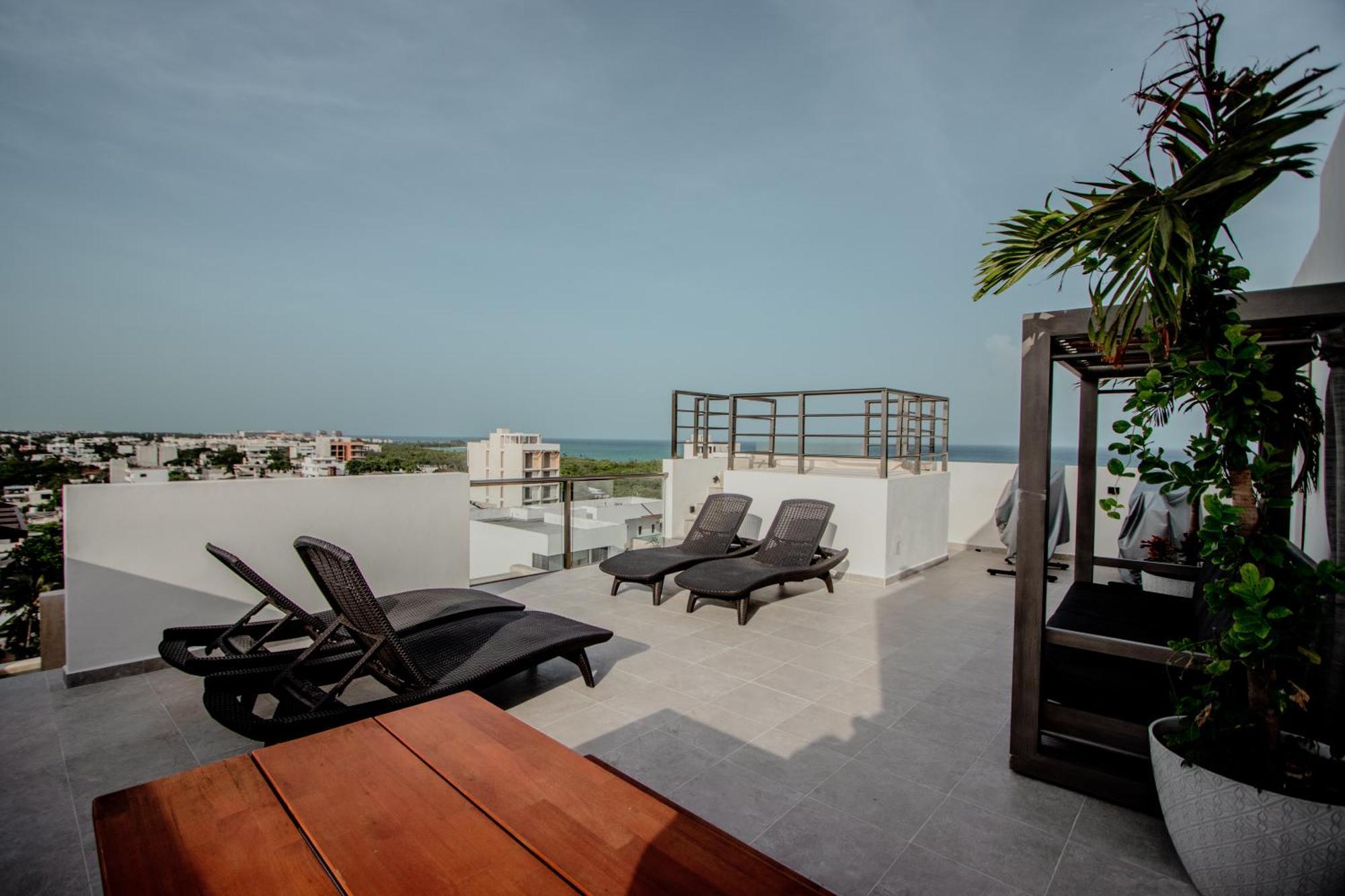 Condos With Ocean View Pool In Av 10 & 60 Street Playa del Carmen Exterior photo
